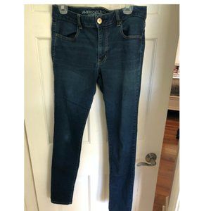 American Eagle Denim Jeans Super Stretch Mid Rise